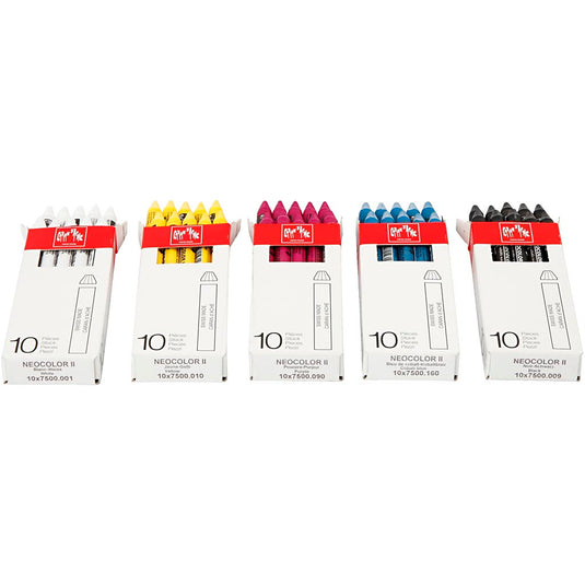 Https: www.cchobby.nl caran-d-ache-neocolor-ii-l-10-cm-dikte-8-5-mm-diverse-kleuren-5x10-stuk-1-doos