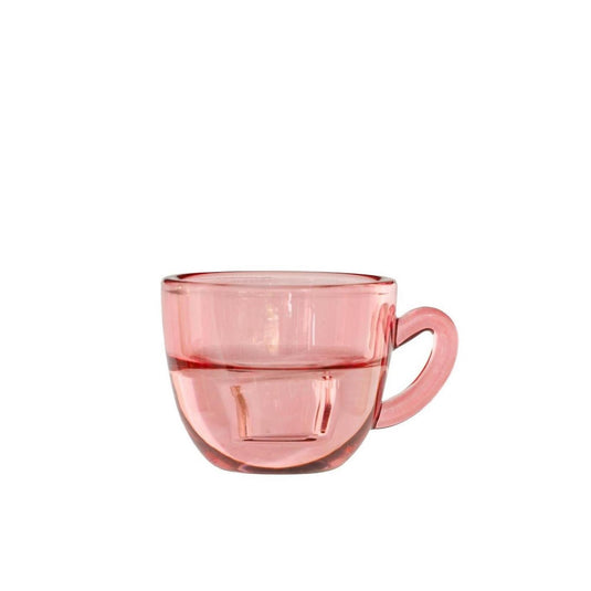 Ideas 4 seasons kaarsenhouder koffie roze ã˜8xh5cm