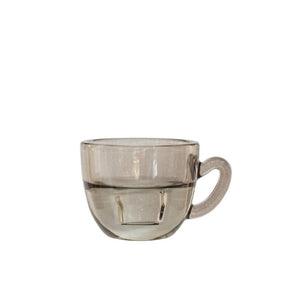 Ideas 4 seasons kaarsenhouder koffie grijs ø8xh5cm