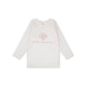 Pure tones | wit uv zwemshirt met lange mouwen