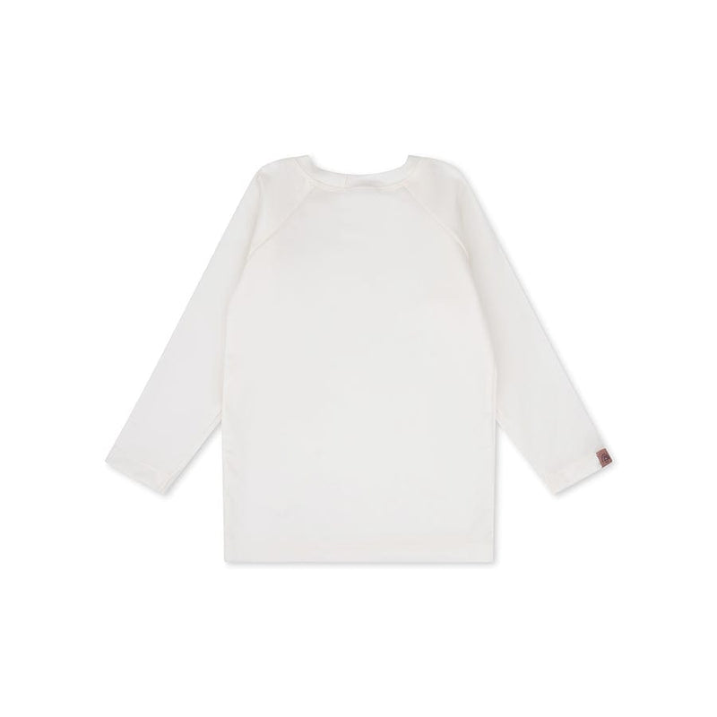 Load image into Gallery viewer, Pure tones | wit uv zwemshirt met lange mouwen
