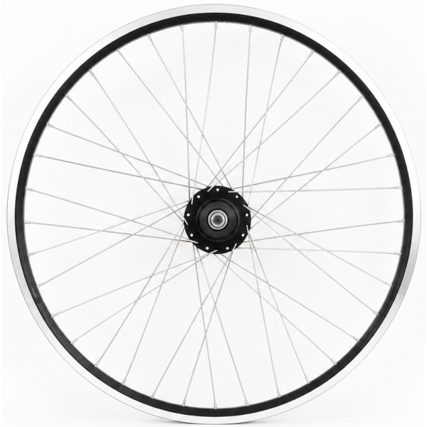 Afbeelding laden in galerijviewer, Shimano achterwiel 28 inch zac2000 met nexus 5 rollerbrake - zwart geslepen
