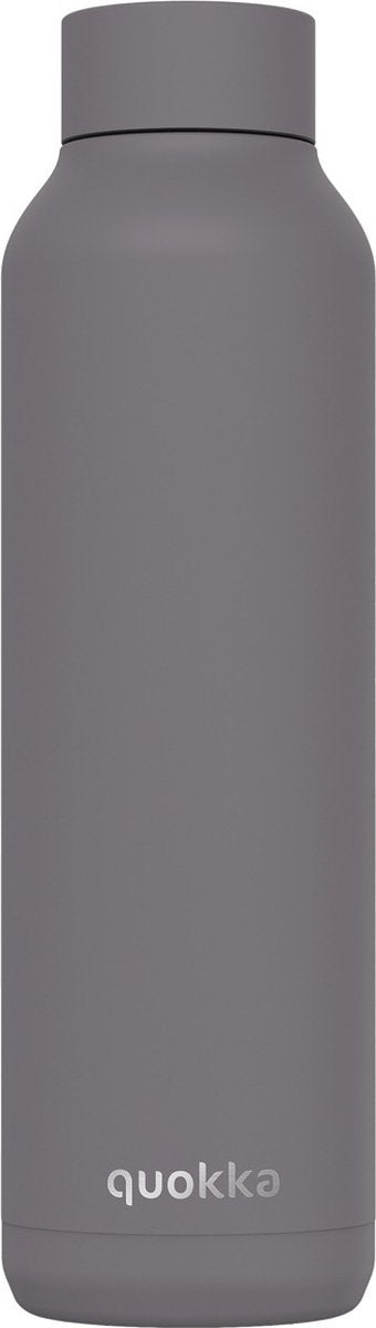 Quokka drinkfles rvs solid grey 630 ml