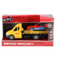 Rapid wheels autotransporter met auto en licht en geluid en frictie