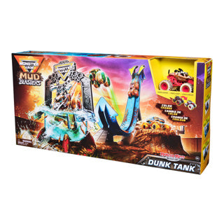 Load image into Gallery viewer, Monster jam 1:64 mud blasters truck wash pl set
