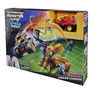 Afbeelding laden in galerijviewer, Monster jam spin master speelgoed crash course set met monstertruck 1:64.
