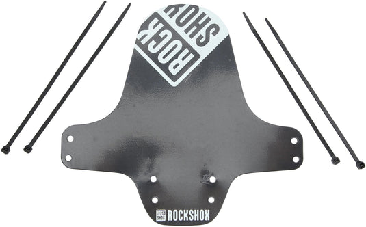 Rockshox spatlap, voorwiel fender clip-on fender rs black white