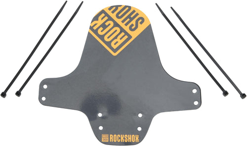 Rockshox spatlap, voorwiel fender clip-on fender rs black orange