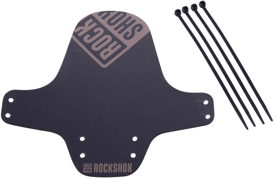 Rockshox steekspatbord fender clip-on fender rs black tarn brown