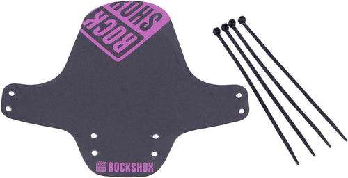 Rockshox spatlap, voorwiel fender clip-on fender rs black fuchsia