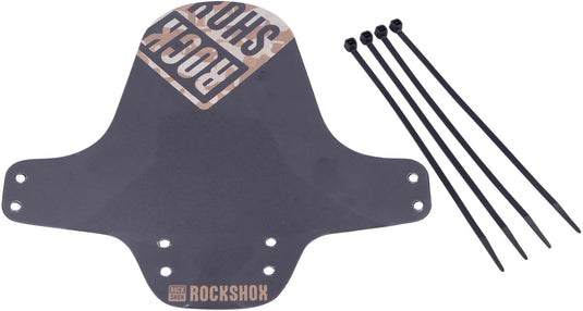 Rockshox steekspatbord fender clip-on fender rs black camouflage brown