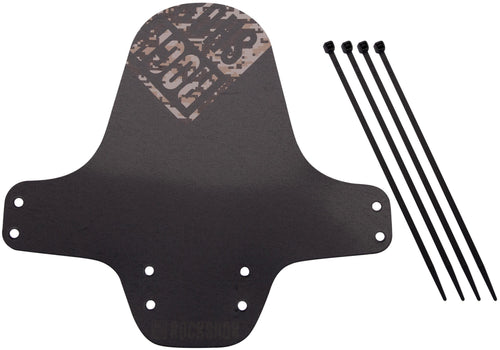 Rockshox spatlap, voorwiel fender clip-on fender rs bl. camouflage brown dig.