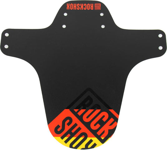 Rockshox spatlap, voorwiel fender clip-on fender rs black germany flag