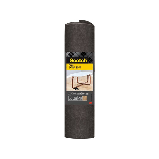 3m 1070709 - scotch extra zachte vilt bruin300mm x 360mm | 3 stuks