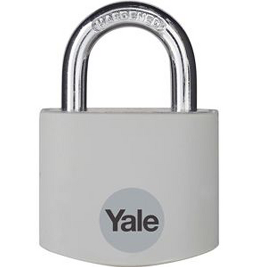 Yale 1065219 - hangslot alu 32mm grijs 1st standard security | 6 stuks
