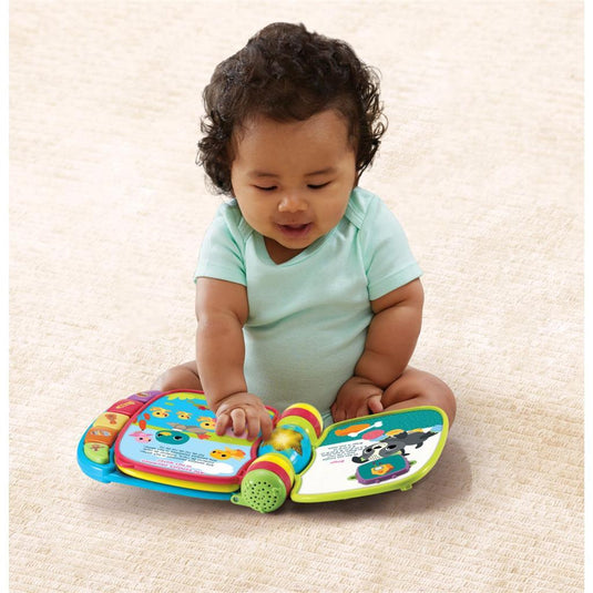Vtech dierenvriendjes liedjesboek blauw