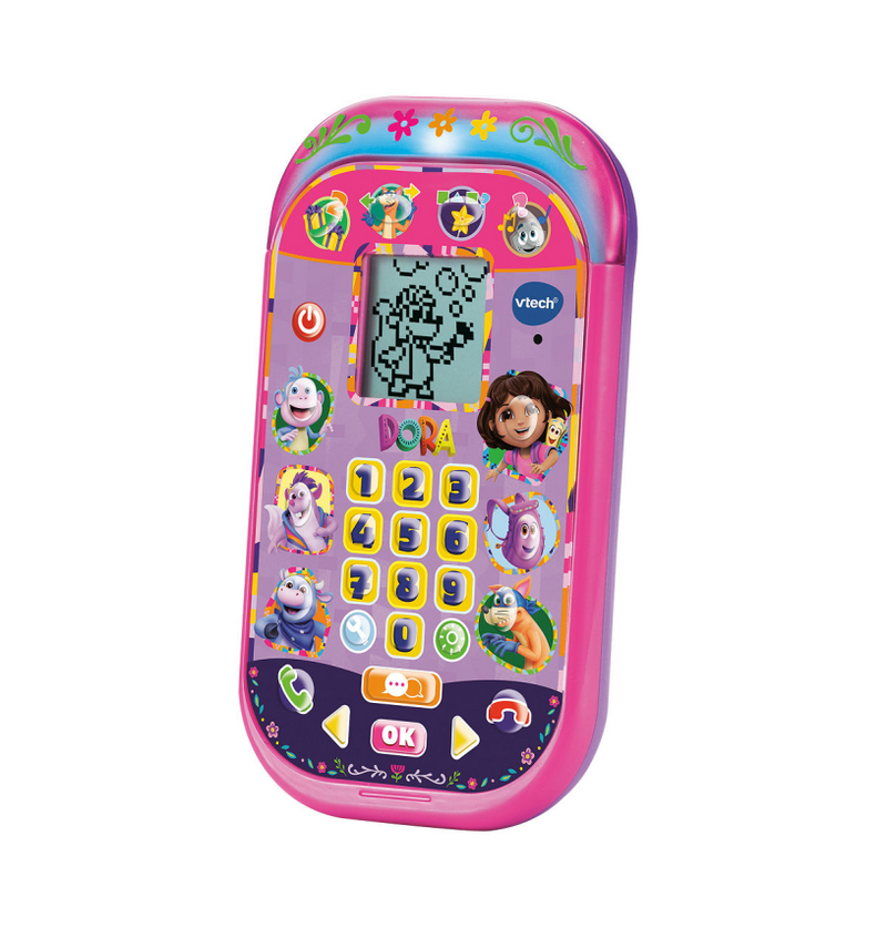 Chargez l'image dans la visionneuse de la galerie, Vtech dora the explorer - ontdek leer smartphone
