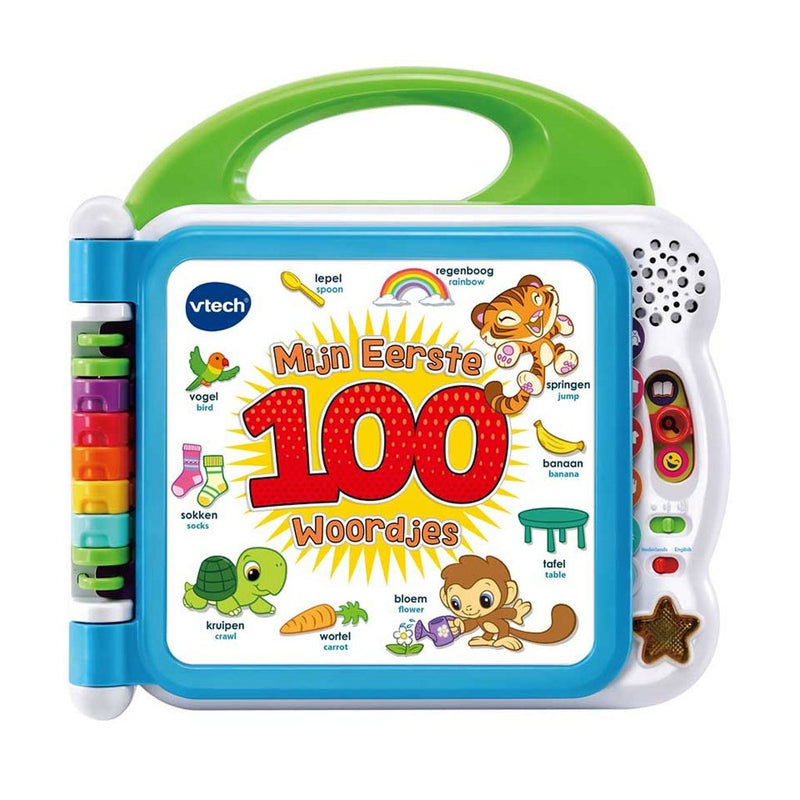 Load image into Gallery viewer, VTech Baby Mijn Eerste 100 Woordjes met Licht en Geluid
