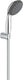 Grohe vitalio start i badset - waterbesparende douchekop ø 10 cm - wanddouchehouder - doucheslang 175 cm