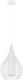 Eglo razoni 1 hanglamp - e27 - ø 42,5 cm - wit - staal|glas