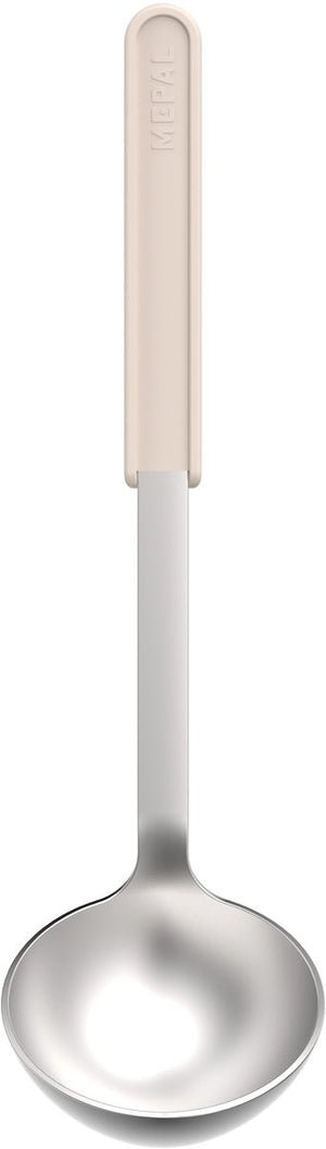Mepal soeplepel rvs chef it - 32 cm - opscheplepel - ligt prettig in de hand - vaatwasmachinebestendig - keukengerei - chalk