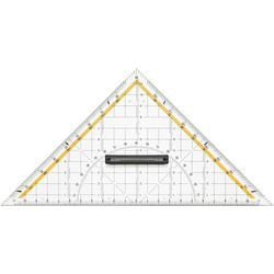 Geodriehoek office depot 25 cm grip