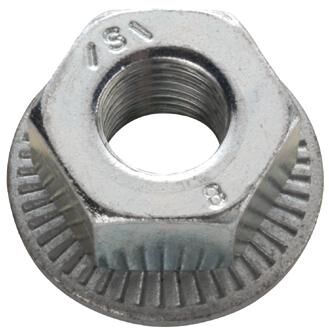Fix-nippel asmoer axle nut m9x1 w.rotatable washer 10pcs.