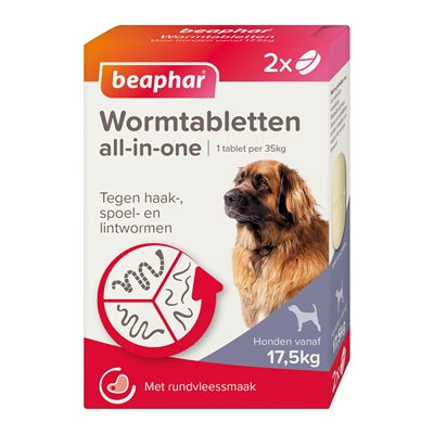Load image into Gallery viewer, Beaphar wormtablet all-in-one hond
