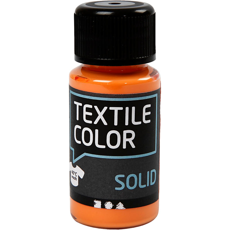 Load image into Gallery viewer, Creativ company https: www.cchobby.nl textielkleur-dekkend-oranje-50-ml-1-fles
