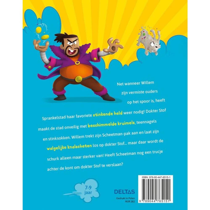 Load image into Gallery viewer, Deltas scheetman lost het op! super-scheetnado kinderboek
