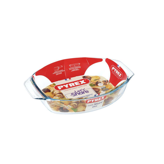 Pyrex ovenschaal ovaal 35 x 24 cm 2,8l
