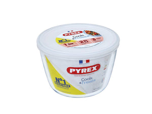 Pyrex schaal rond, 17 x 11 cm - | cook freeze