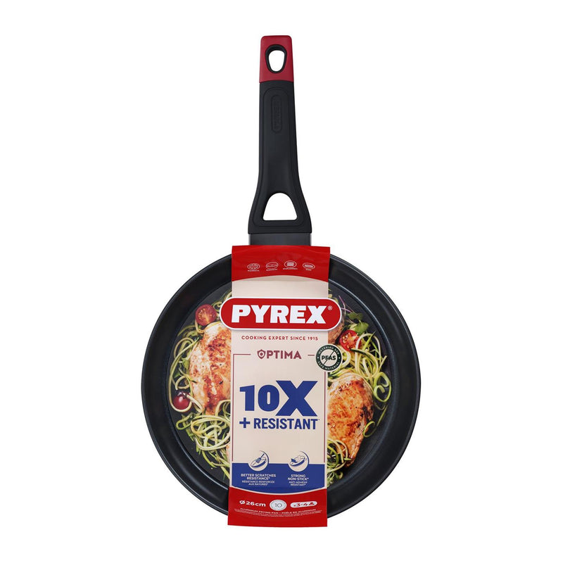 Afbeelding laden in galerijviewer, Pyrex optima+ koekenpan ã˜26cm voor o.a. inductie
