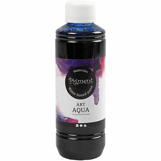 Pigment vloeibare aquarelverf, blauw, 250 ml 1 fles