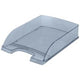 Leitz plus brievenbak - a4 - transparant rookglas