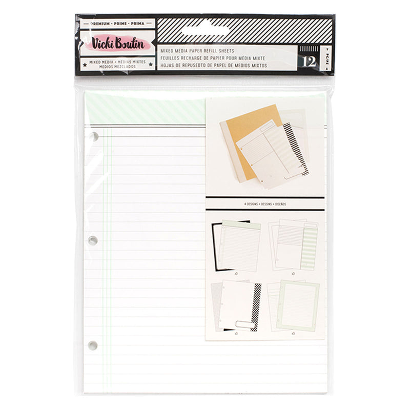 Load image into Gallery viewer, Vicki boutin • printed refill papers 12pcs
