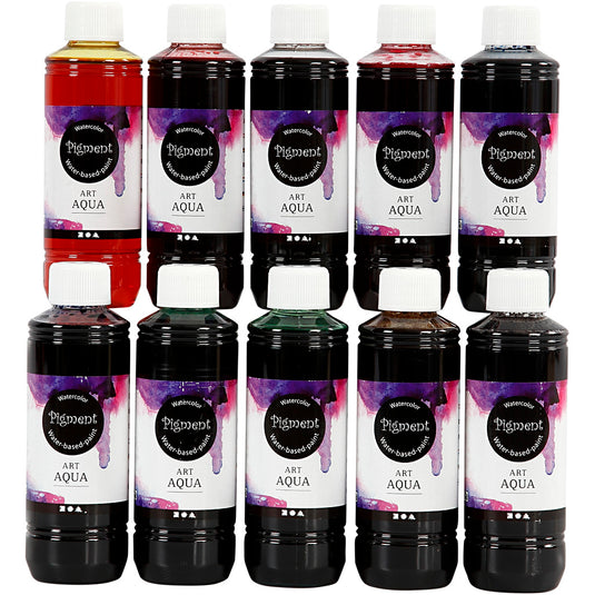 Https: www.cchobby.nl vloeibare-aquarelverf-diverse-kleuren-10x250-ml-1-doos