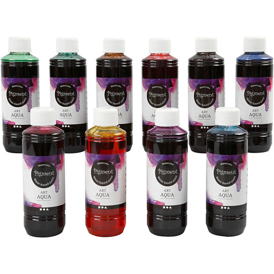 Https: www.cchobby.nl vloeibare-aquarelverf-diverse-kleuren-10x250-ml-1-doos