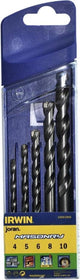 Irwin steenboren set 4 5 6 8 10mm - 10501892
