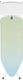 Brabantia strijkplank c - voor stoomgenerator - 124x45 cm - soothing sea