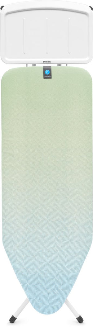 Brabantia strijkplank c - voor stoomgenerator - 124x45 cm - soothing sea
