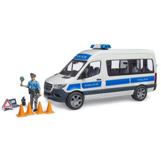 Politie mb sprinter met politieman
