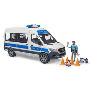 Politie mb sprinter met politieman