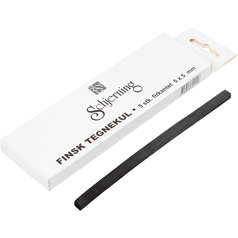 Load image into Gallery viewer, Creativ company https: www.cchobby.nl houtskool-sticks-l-15-cm-afm-5x5-mm-5-stuk-1-doos
