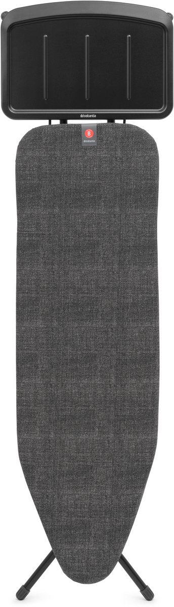Brabantia strijkplank b - voor stoomgenerator - 124 x 38 cm - denim black