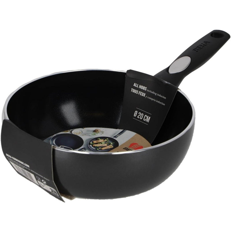 Load image into Gallery viewer, Beka pro induc wokpan 20 cm zwart
