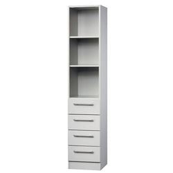 Bach archiefkast hammerer 5-5-7600 grijs 406 mm x 420 mm x 2004 mm