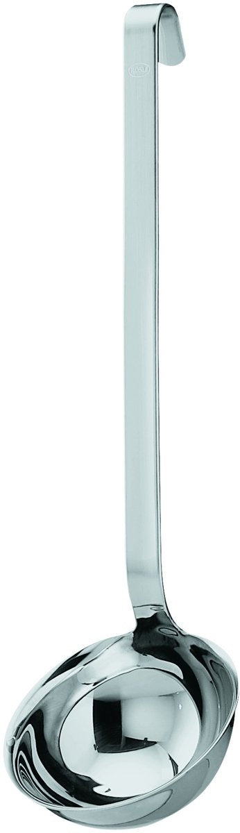 Rösle - opscheplepel - soep - hittebestendig - 160 ml - zilver