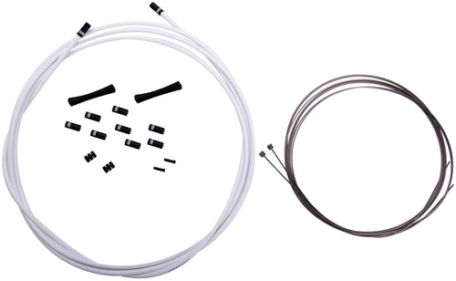 Sram derailleurkabel set derail.cable 1500 2300mm white