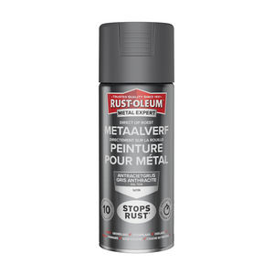 Rust-oleum 1071332 - metaalverf -zg -ral7016 -400mldirect op roest | 1 stuks